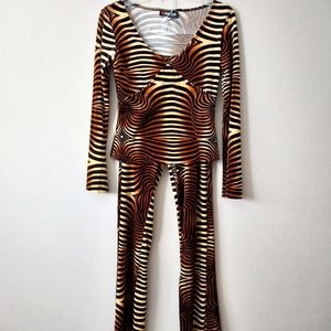 Vintage Groovin' On Baby 2 Piece